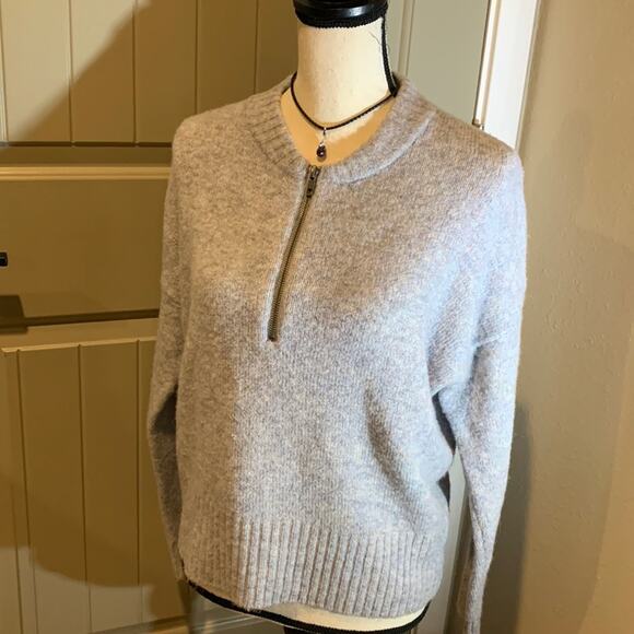 MADEWELL York Half-Zip Pullover Sweater S - Picture 3 of 10